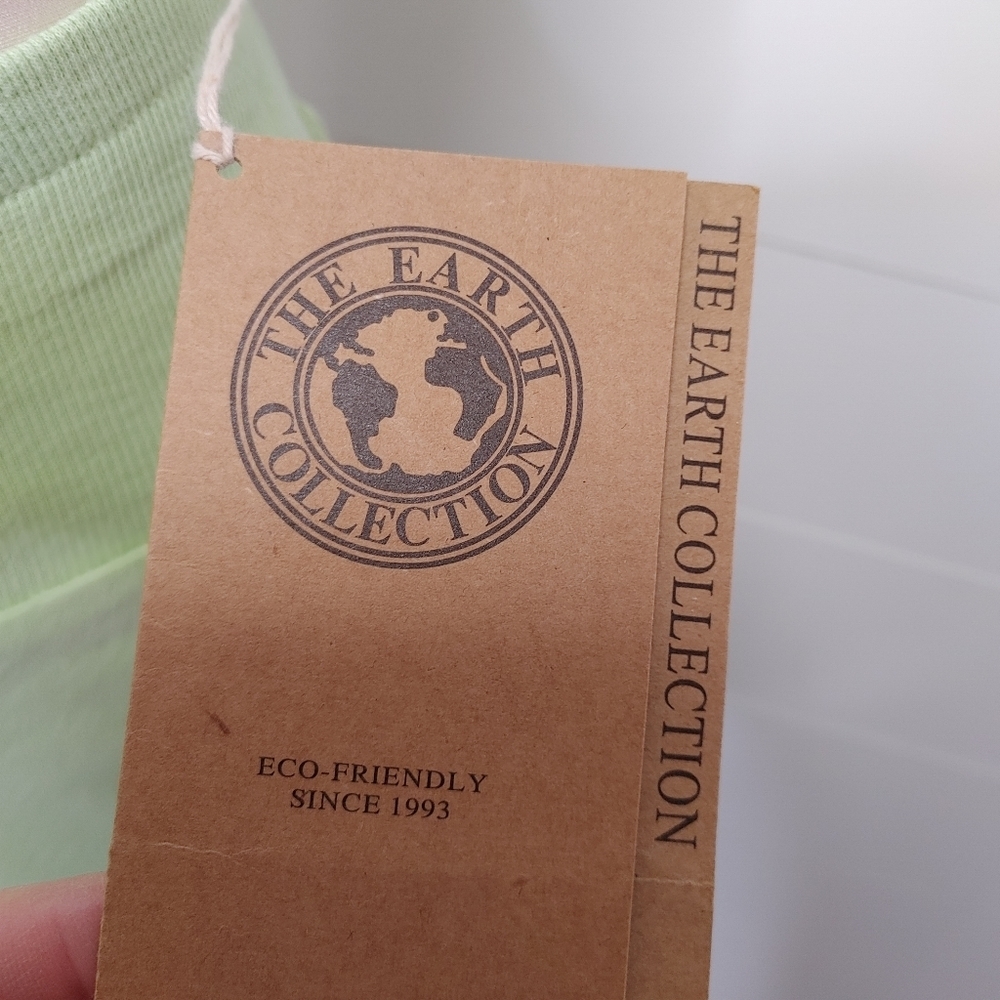 The Earth Collection 100% cotton lime green pants XL - Picture 5 of 10